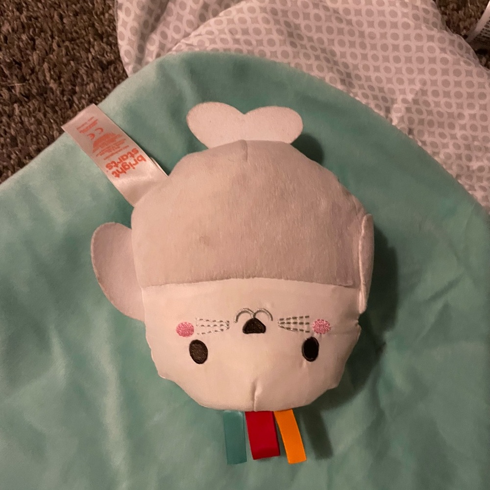 Bight Stars Tummy Time Prop & Play Activity May- like new! - Picture 4 of 6